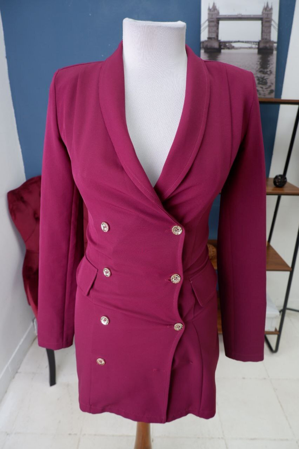 Пиджак Золотой Песок удлиненный 40 размер