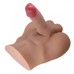 Реалистичный фаллоимитатор и мастурбатор Rhyne (анал)