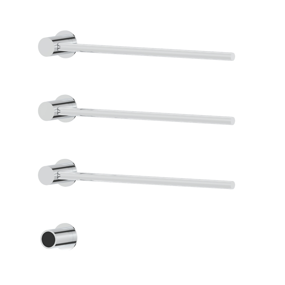 Полотенцесушитель электрический HAPA A35 (цвет - хром PC) A35.0009.PC