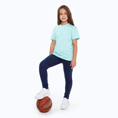 Термобелье для девочек (Леггинсы) синий/меланж, р. 104 7054447