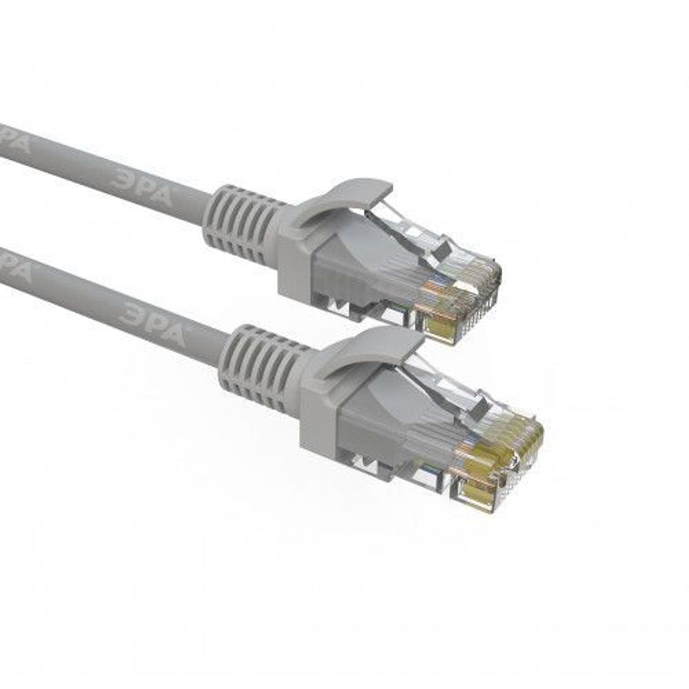 Патч-корд кат.5E U/UTP PC-0.5U-A Simple 0.5м сер. Эра Б0051369 Патч-корд кат.5E U/UTP PC-0.5U-A Simple 0.5м сер. Эра Б0051369