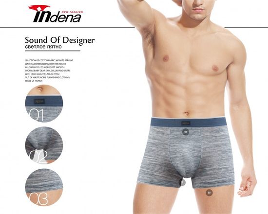 Мужские боксеры INDENA 85065, 2 шт. в упаковке