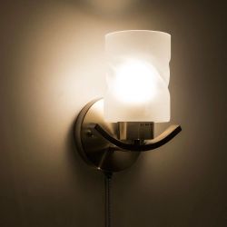 Citilux Астро CL125312 Бра с выключателем Матовый Хром