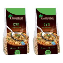 Здороведа Суп старорусский из полбы и чечевицы 250 г 2 шт