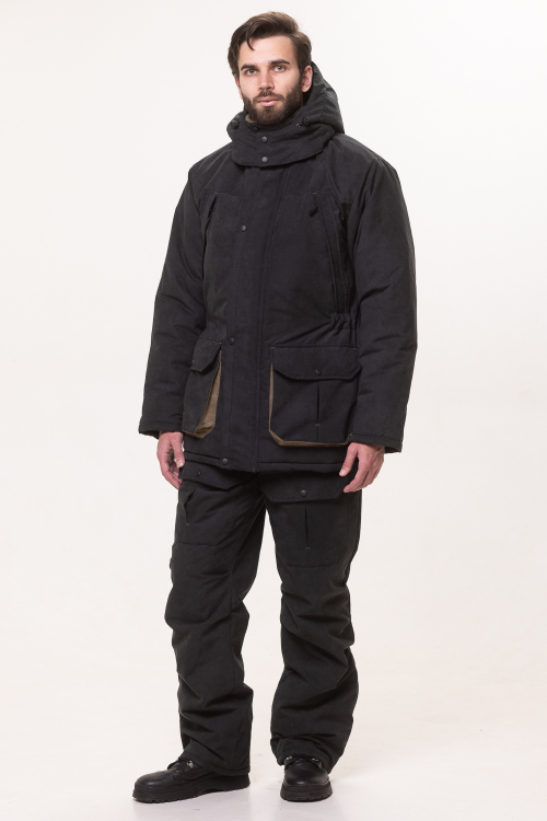 Костюм Горка Зимний Финляндия -30 ПК чёрный