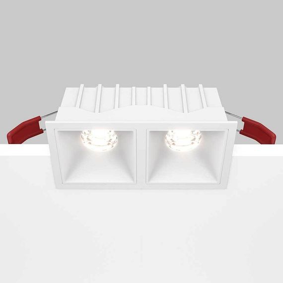 Встраиваемый светильник Maytoni Alfa LED DL043-02-10W4K-SQ-W