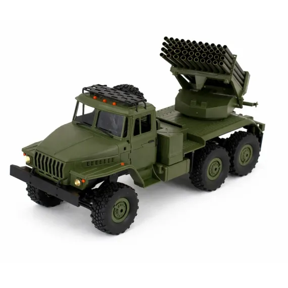 Радиоуправляемый Советский военный грузовик Урал ГРАД 6WD - WPLB-36-2