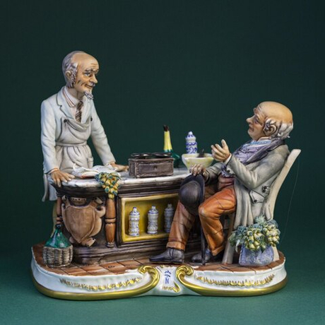Фарфоровая мануфактура Capodimonte «Эликсир здоровья»