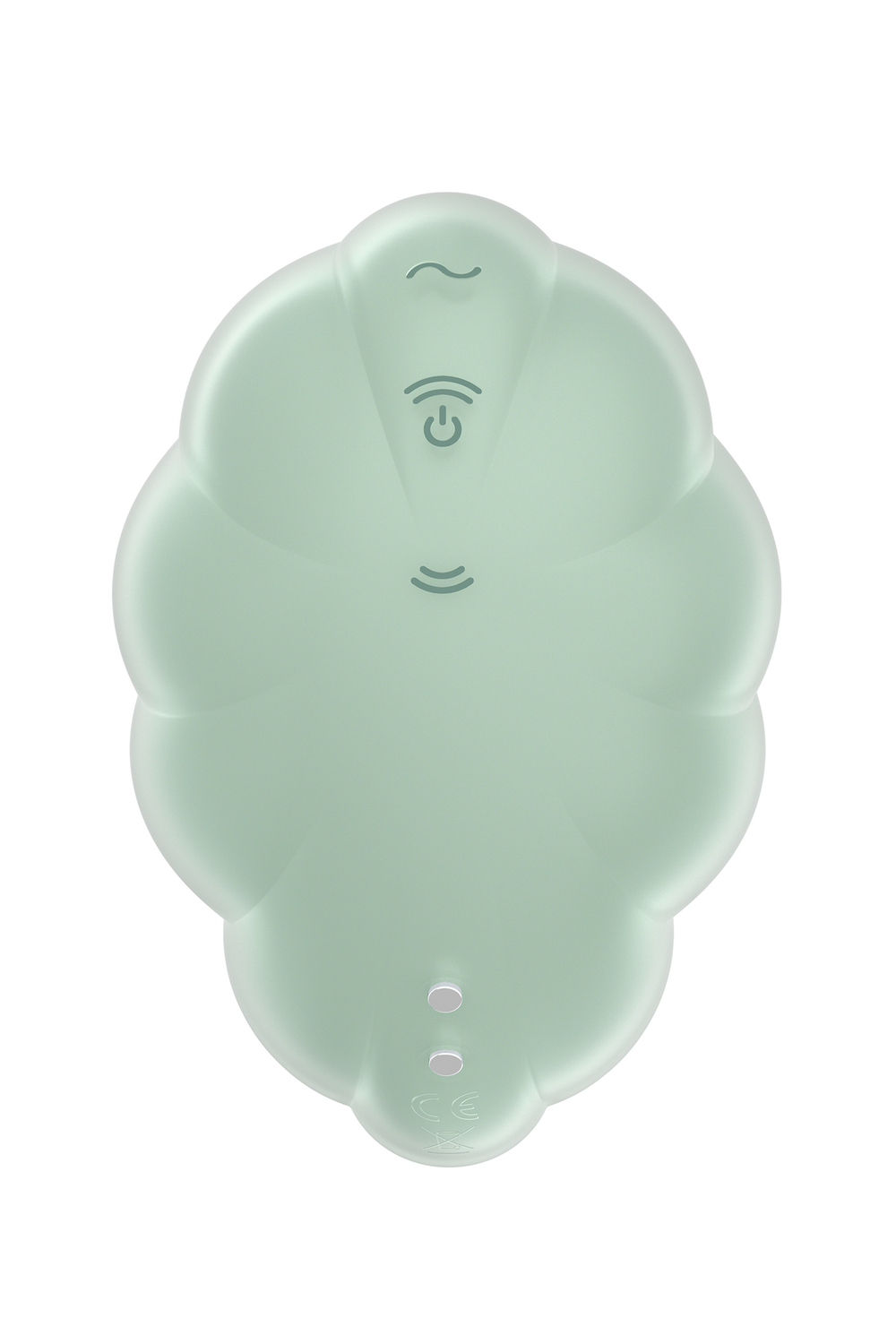 Вакуумный стимулятор клитора Satisfyer Cloud Dancer, силикон, мятный, 9 см