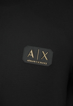 Armani Exchange Базовая футболка - Чёрный
