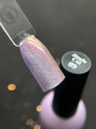 SoLa Гель-лак Jingle Cat 09 Кошачий глаз светоотражающий, 10мл