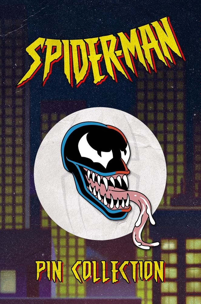 Металлический пин &quot;Spider-Man (1994) Venom&quot;