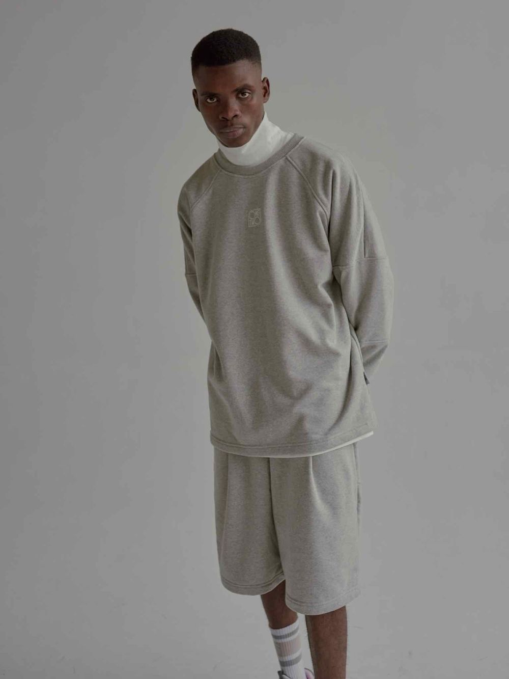 Купить Шорты One Two Baggy LOGO Melange Шорты One Two Baggy LOGO Melange