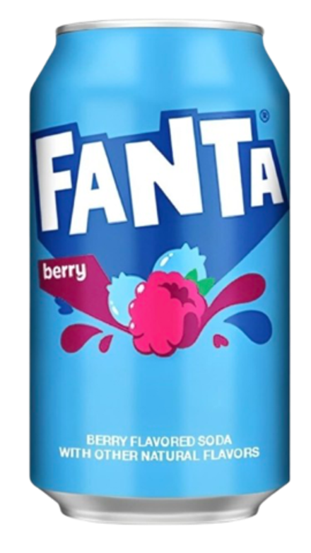 Газированный напиток Fanta со вкусом лесных ягод