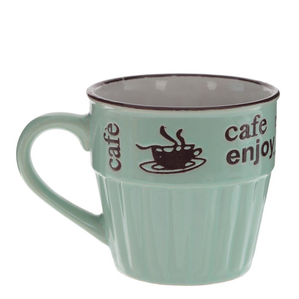 GAEM Кружка (кратность 6 шт), 400 мл, L13 W9,5 H9 см, 5в., (сорт 1,2)