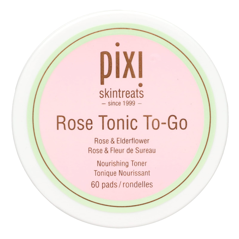Pixi Beauty, Rose Tonic To-Go, роза и бузина, 60 таблеток
