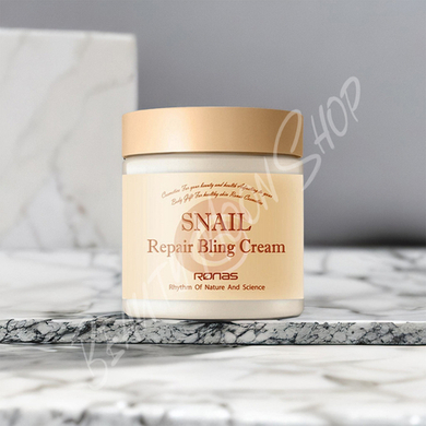 Ronas Крем для лица с муцином улитки  - Ronas Snail Repair Bling Cream, 100 мл