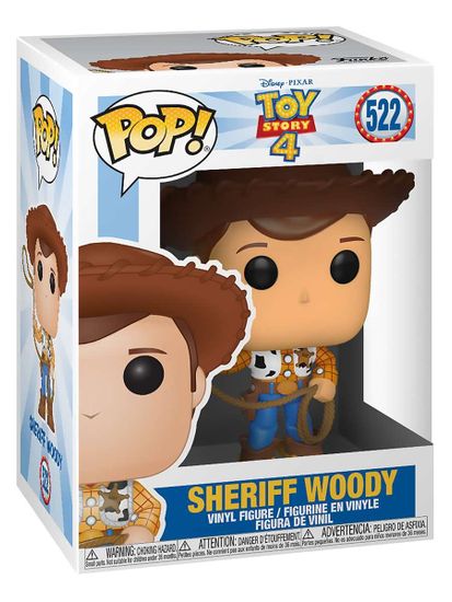 Фигурка Funko POP! Disney Toy Story 4 Sheriff Woody (522) 37383