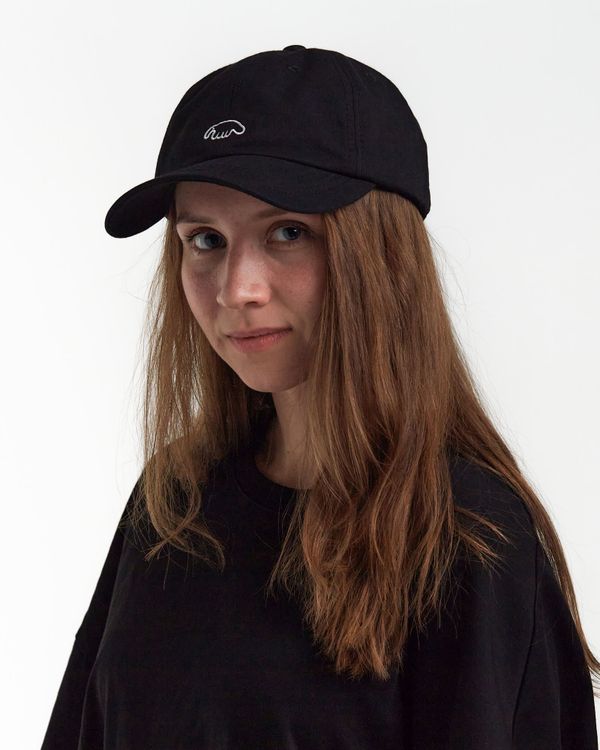 Кепка 6Panel Черная - фото 4
