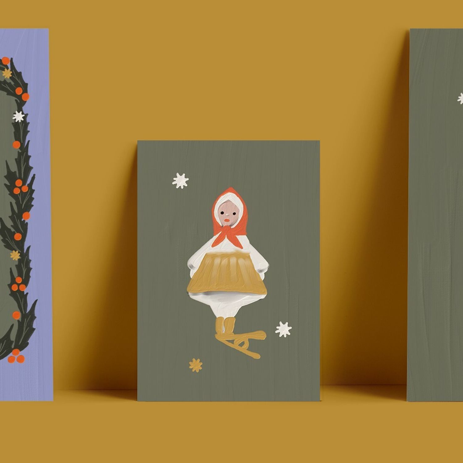 Открытка – Девочка