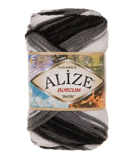 Бурджум батик (Burcum batik) пряжа Alize 100%акрил 5х100г/210м (4428)