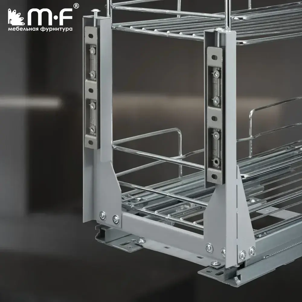 Бутылочница в нижнюю базу 300 мм с доводчиком