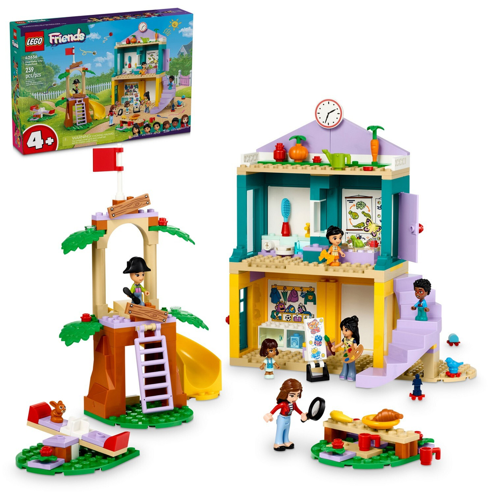 LEGO Friends 42636 «Дошкольное учреждение Хартлейк-Сити» — обучение и игры