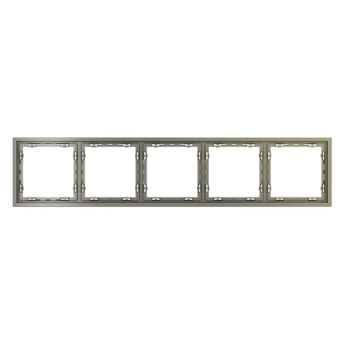 Рамка пластиковая VOLTUM S70 на 5 постов, (шелк)