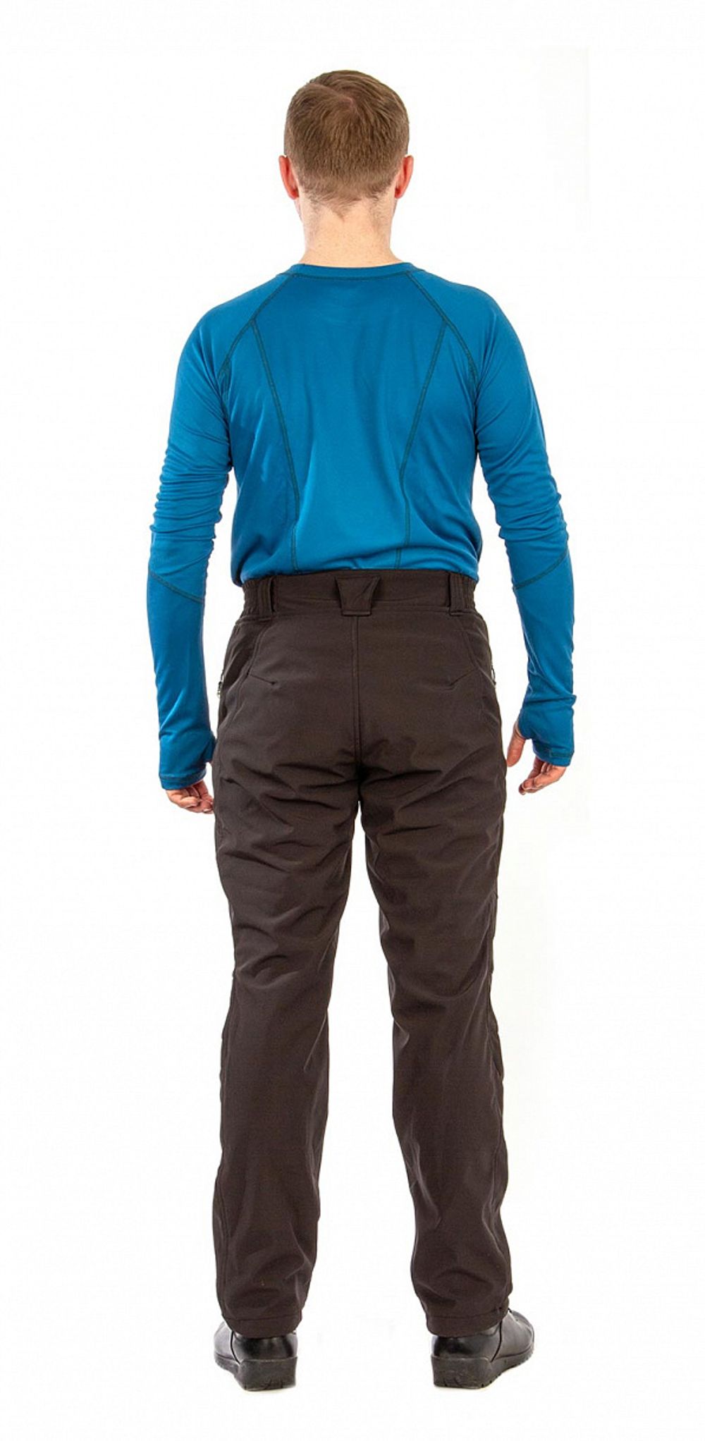 Брюки, софт-шелл, черный, Grayling, Novatex