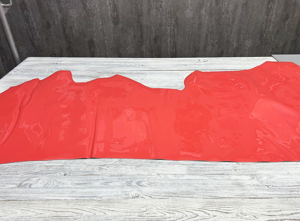 Vernissage Coral (1,1-1,3 мм), цв. Розовый, натуральная кожа