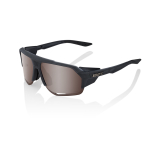 Спортивные очки 100% Norvik / Soft Tact Crystal Black / HiPER Crimson Silver Mirror Lens