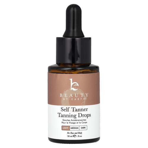 Beauty By Earth, автозагар, капли для загара, легкий, 30 мл (1 жидк. унция)