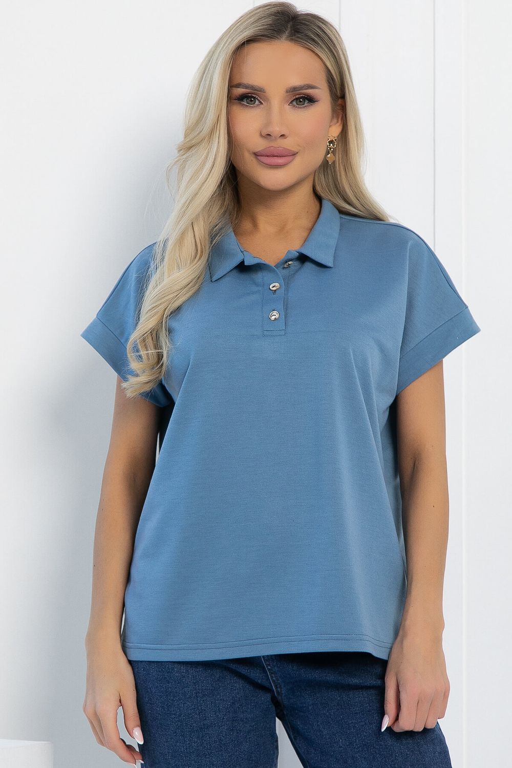 Поло Юлиана (синее) Б13071-10М LT Collection