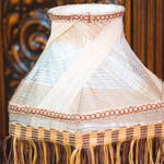 Настольная лампа из керамики