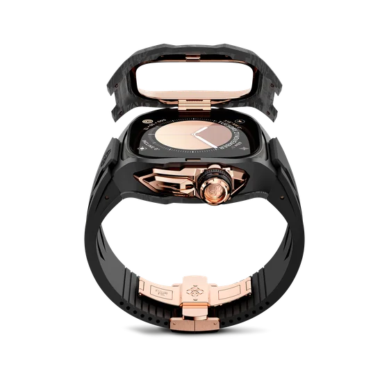 Корпус для Apple Watch Ultra RSCIII49 - Rose Gold Carbon