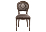 Стул деревянный Woodville Лауро орех, ромб, ножки орех