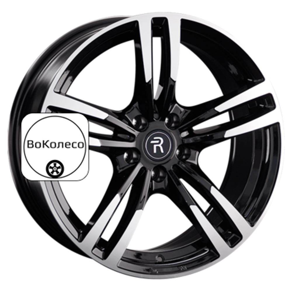 8x18/5x112 ET21 D66,6 PR37 BKF (конус, C570) Replay