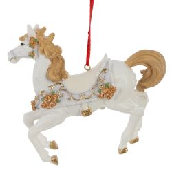 GAEM Фигурка декоративная подвесная "Лошадка", L12 W4,5 H9,5 см