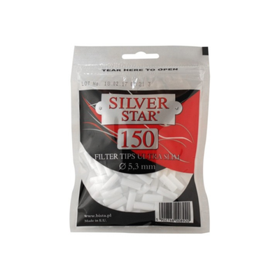 !Фильтры для сигарет "Silver Star" 5.3mm Ultra Slim 150шт