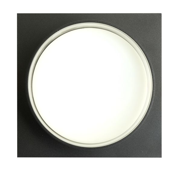 Светильник встраиваемый Feron DL701 потолочный GX70 черный квадрат 51096