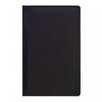 Книжка алф. А5- 133х202 мм 96 л. лин. КОРСИКА 7БЦ т.-син. полиурет.обл. вырубка