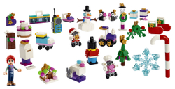 LEGO Friends: Новогодний календарь 2019 Friends 41382 — Advent Calendar 2019, Friends — Лего Френдз Друзья Подружки