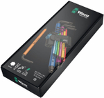 Набор Г-образных ключей 1,5—10 мм Hex-Plus Multicolour HF 1 Wera 05022210001