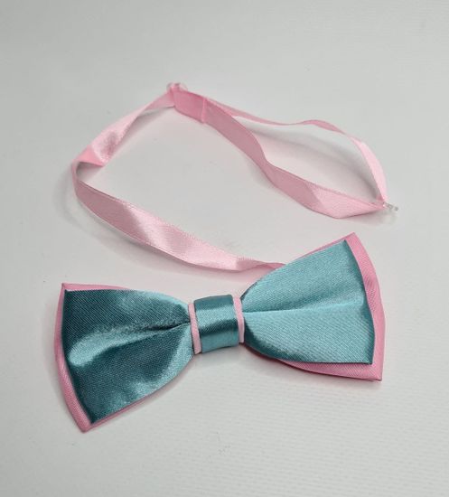 Галстук бабочка классика, лайм глянец