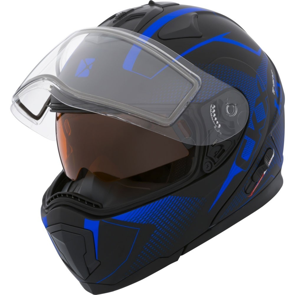 Шлем снегоходный с электрообогревом СКХ Tranz 1.5 RSV Vista