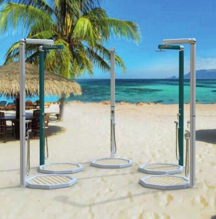 Поддон для уличного душа Arkema QP110 Wood, белый