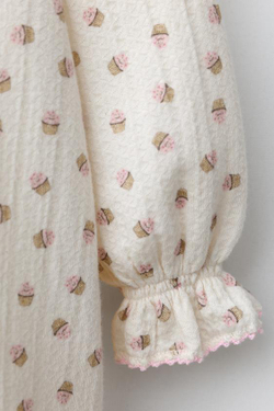 ZARA КОМБИНЕЗОН С ПРИНТОМ "КАПКЕЙКИ", ЭКРЮ