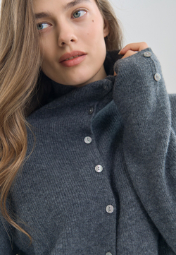 Кашемировый кардиган “Wave”