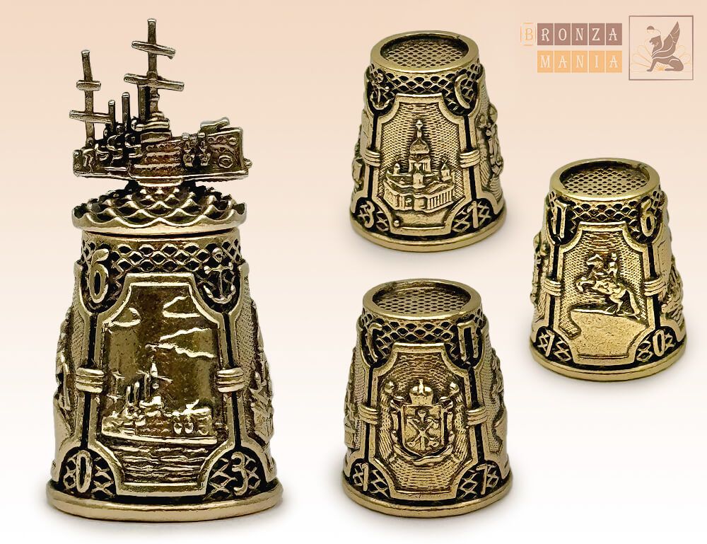 наперсток Питер - Аврора с магнитом