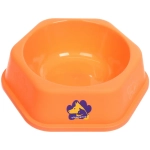 Миска пластиковая «МУРОЧКИН», цвет кораловый, 19,5*6см 450мл